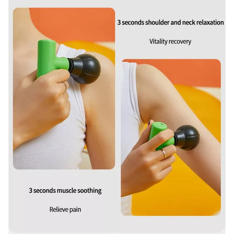 BLD-806 12W Mini Fascia Gun Muscle Massager for Pain Relief