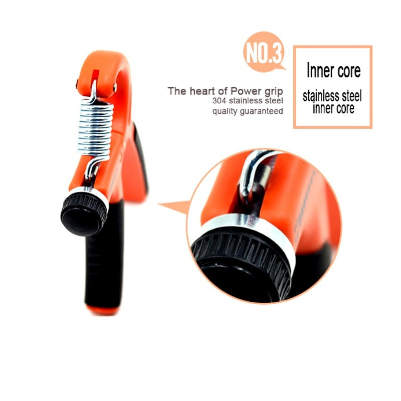 Adjustable 10–40Kg Hand Grip Strengthener for Wrist Forearm Training Exercise
