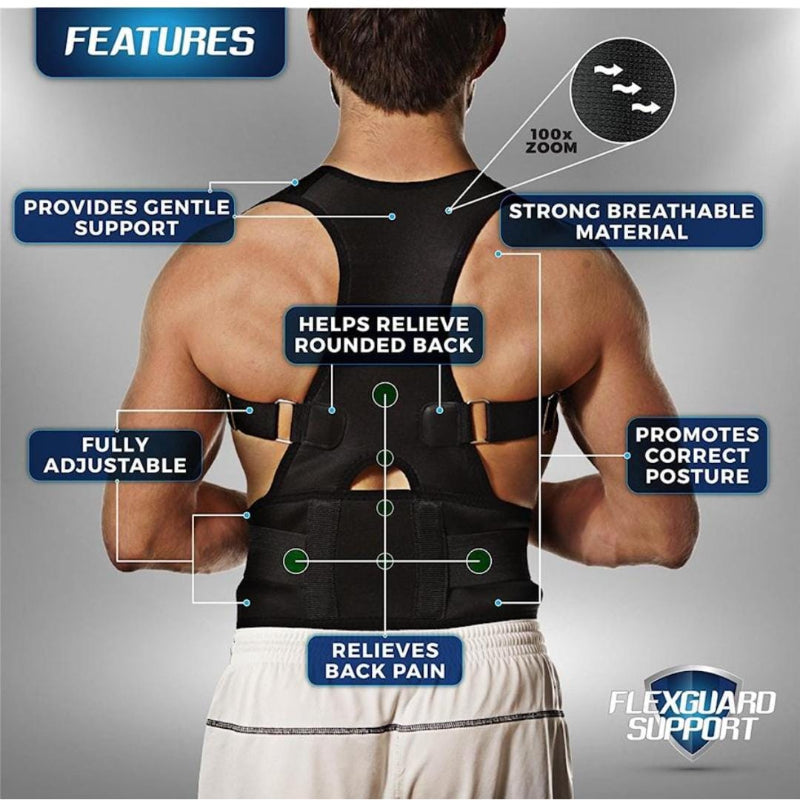 Adjustable Posture Support Belt for Adults Back Pain Relief