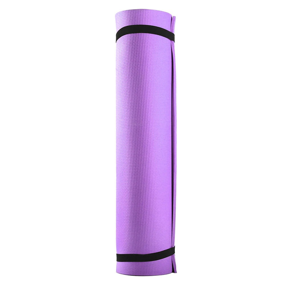 Premium 6mm Thick EVA Exercise Yoga Mat for Fitness Workouts